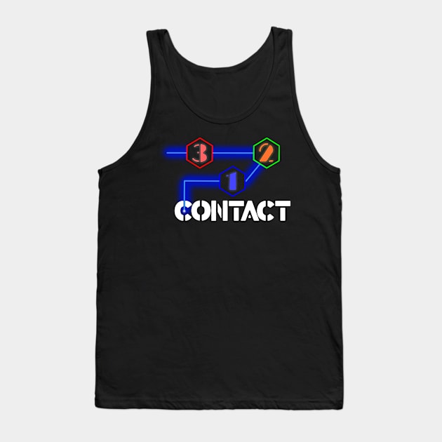 3 2 1 CONTACT Tank Top by kkadera